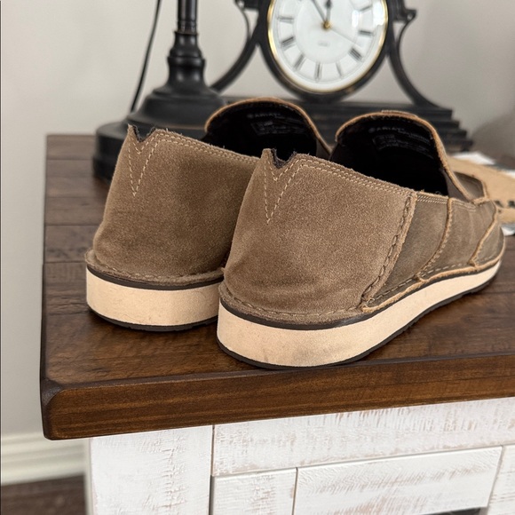 Ariat Men's Tan Slip-On Loafers - Picture 4 of 8